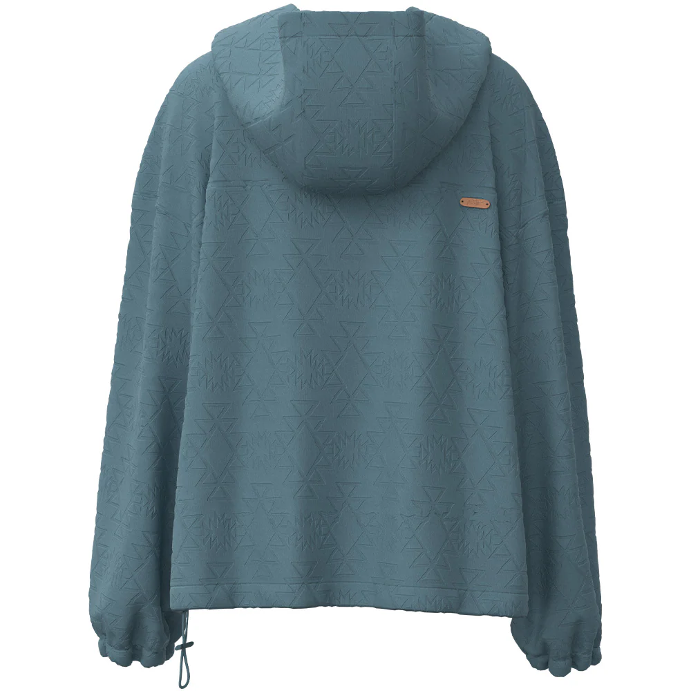 "Mazatlan" Blue w/Half Zipper Pullover - Image 2