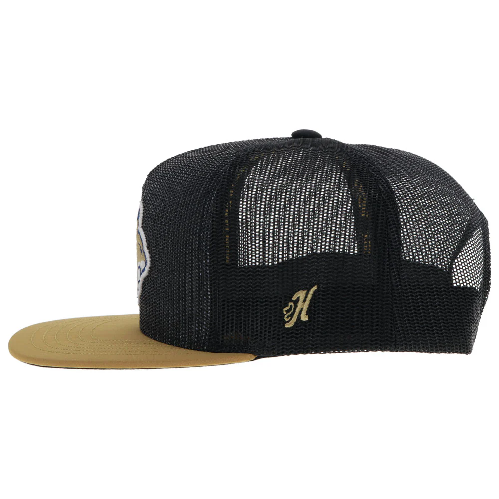 "Montana State University" Hat Black w/ Bobcat Logo - Image 3