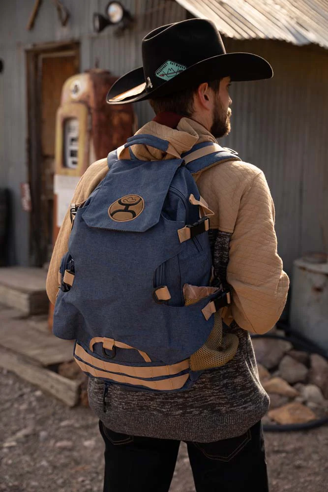 "Mule" Denim Backpack - Image 3