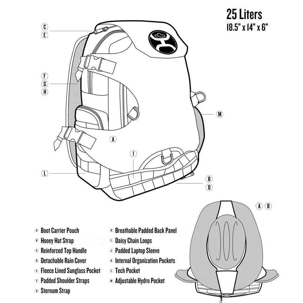 "Mule" Denim Backpack - Image 4