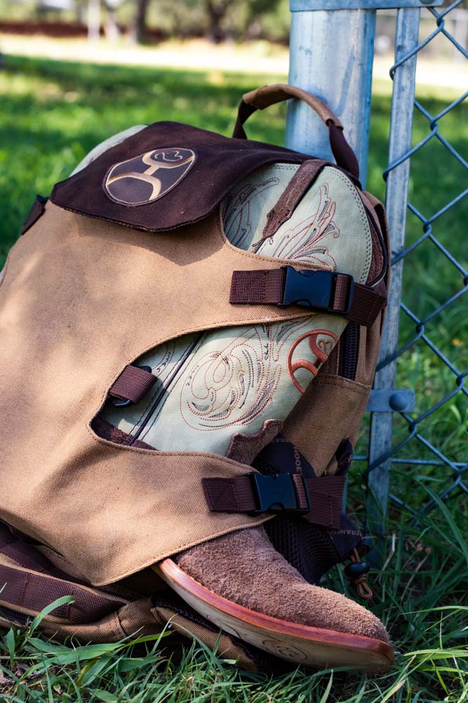 "Mule" Tan/Brown Hooey Backpack - Image 4