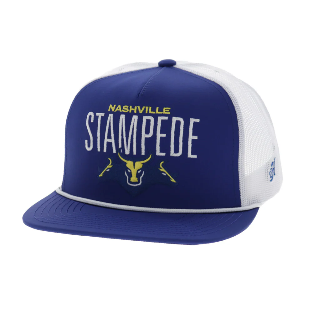 Nashville Stampede Hat Blue/White