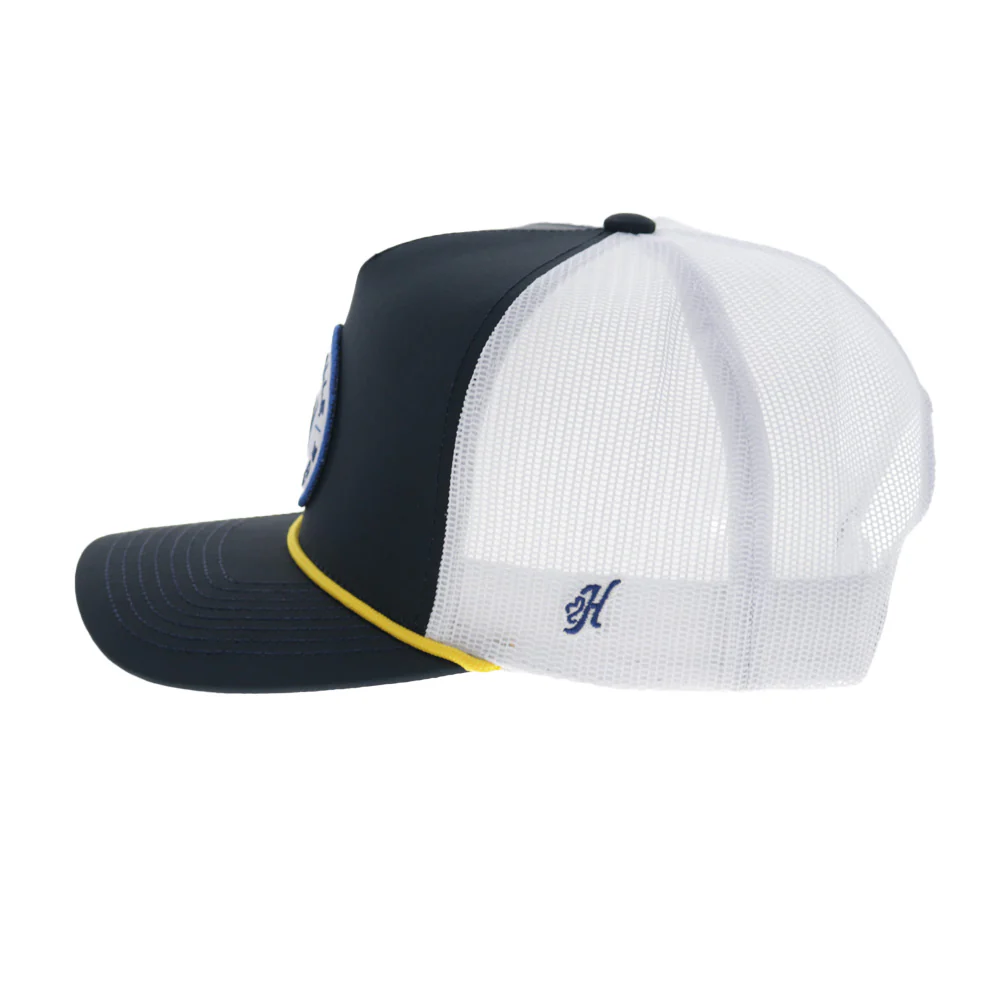 Nashville Stampede Hat Navy/White w/Circle Patch - Image 3