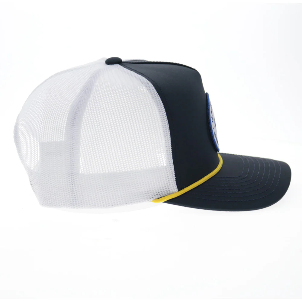 Nashville Stampede Hat Navy/White w/Circle Patch - Image 5