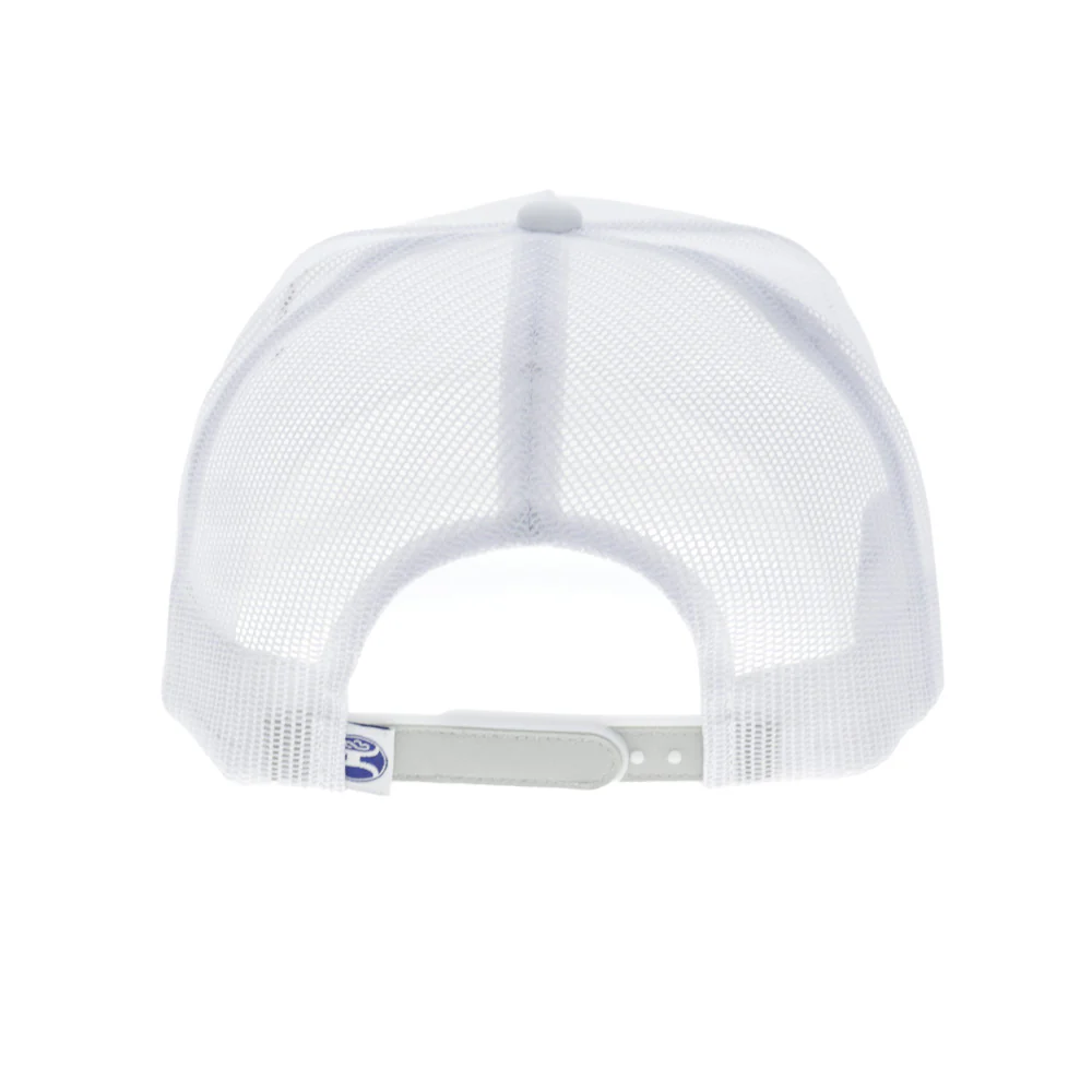 Nashville Stampede Hat White/Grey w/Circle Patch - Image 2
