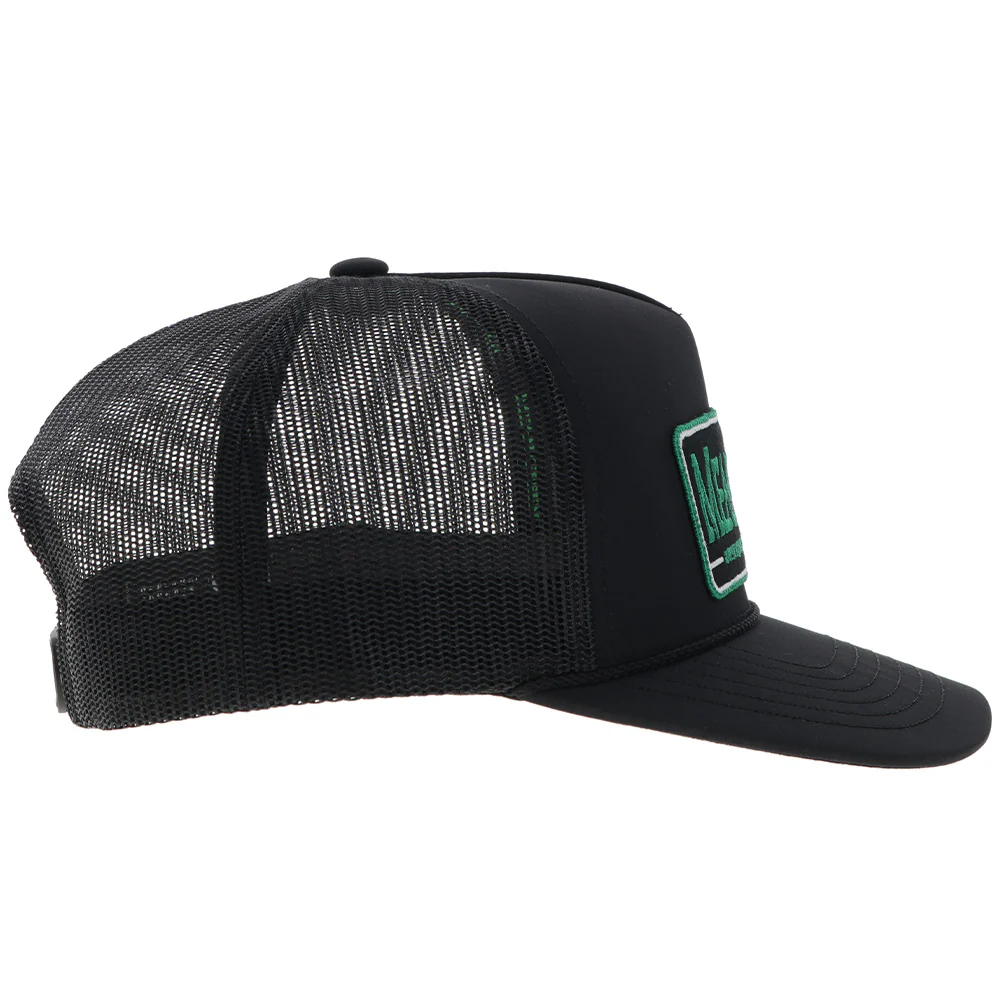 North Texas Black Hat w/Grey & White Patch - Image 5