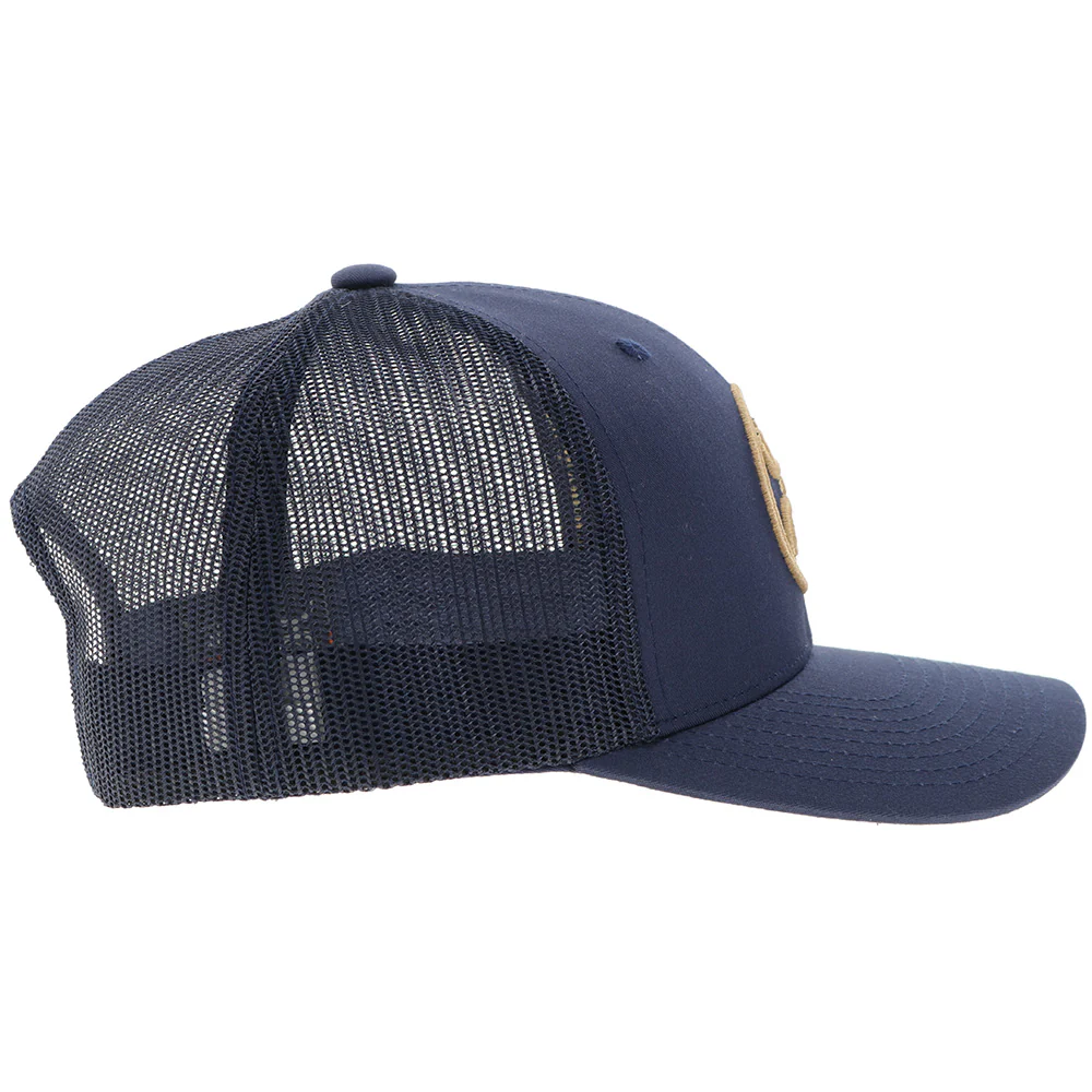 "O-Classic" Hat Navy w/Gold Hooey Logo - Image 5