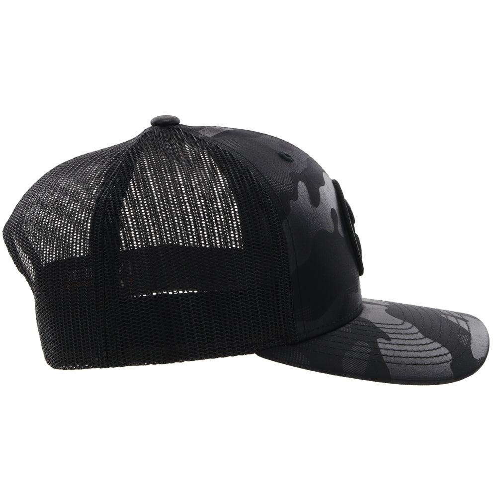 "O Classic" Hooey Black Camo Hat - Image 3