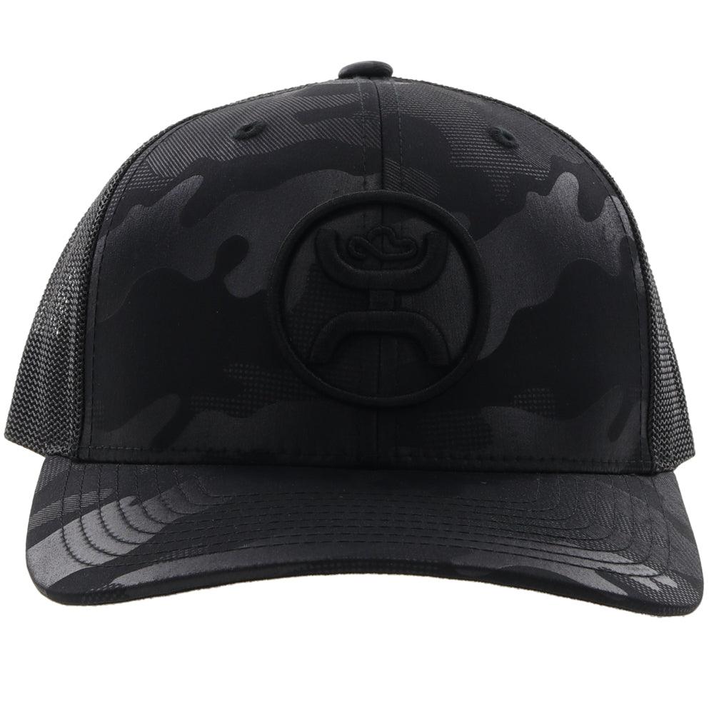 "O Classic" Hooey Black Camo Hat - Image 4
