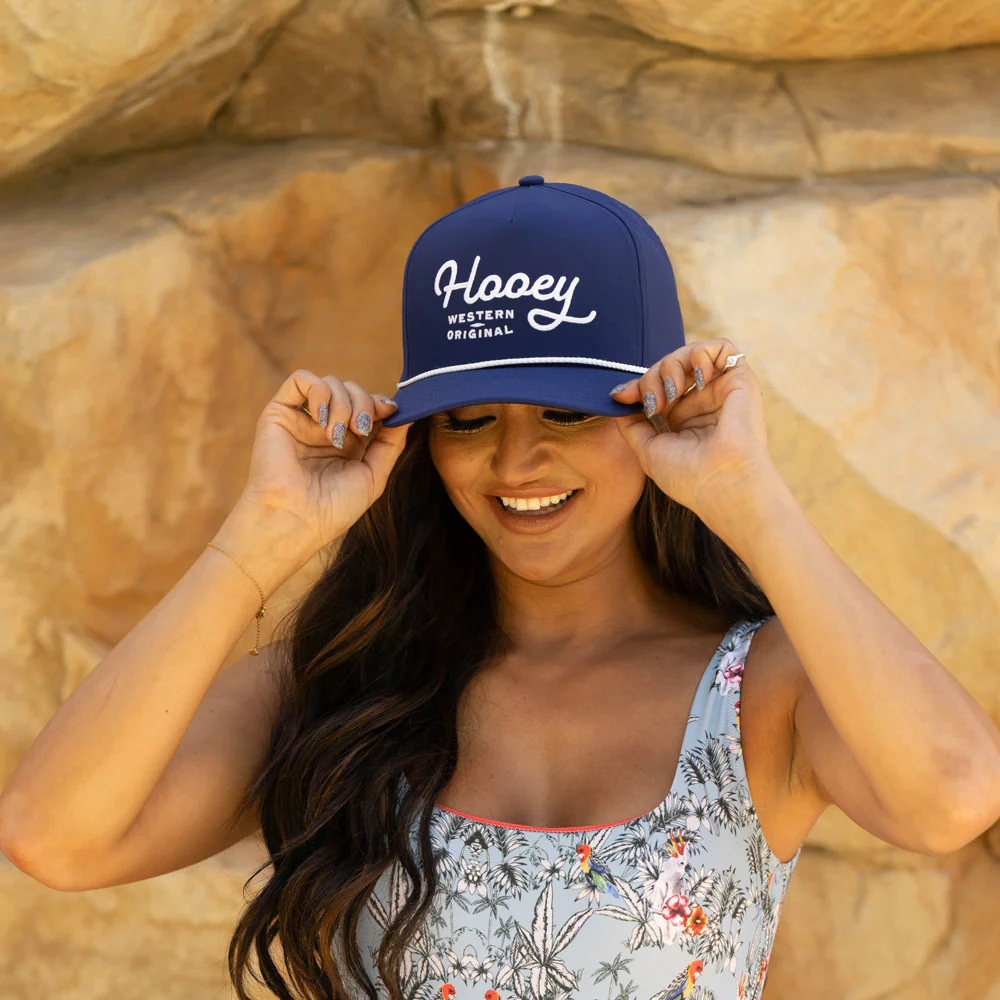 "OG" Hooey Hat Blue w/White - Image 6