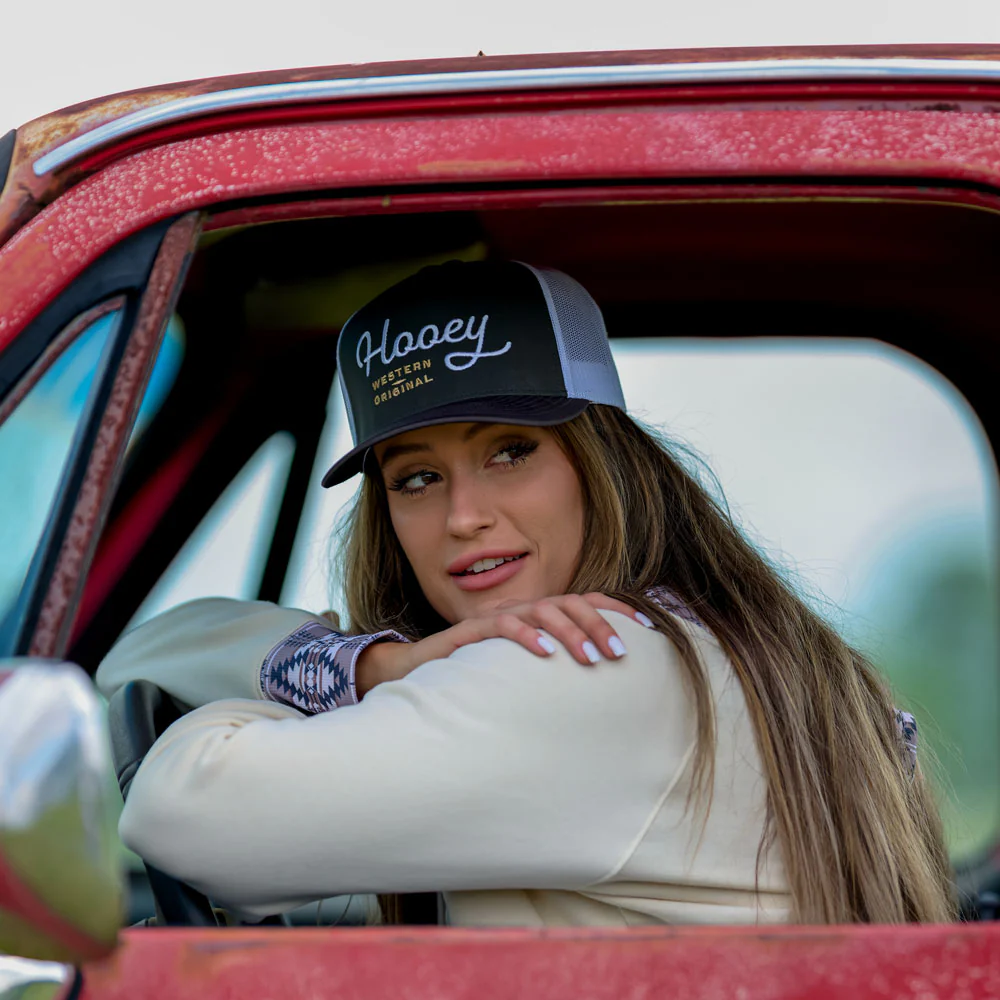 "OG" Hooey Hat Grey/White - Image 6