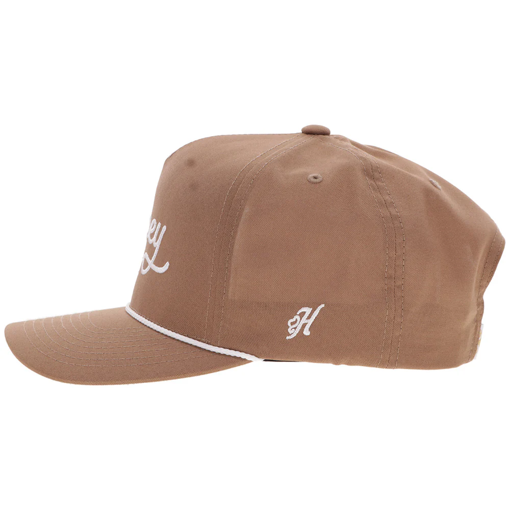 "OG" Hooey Hat Light Brown w/White - Image 5