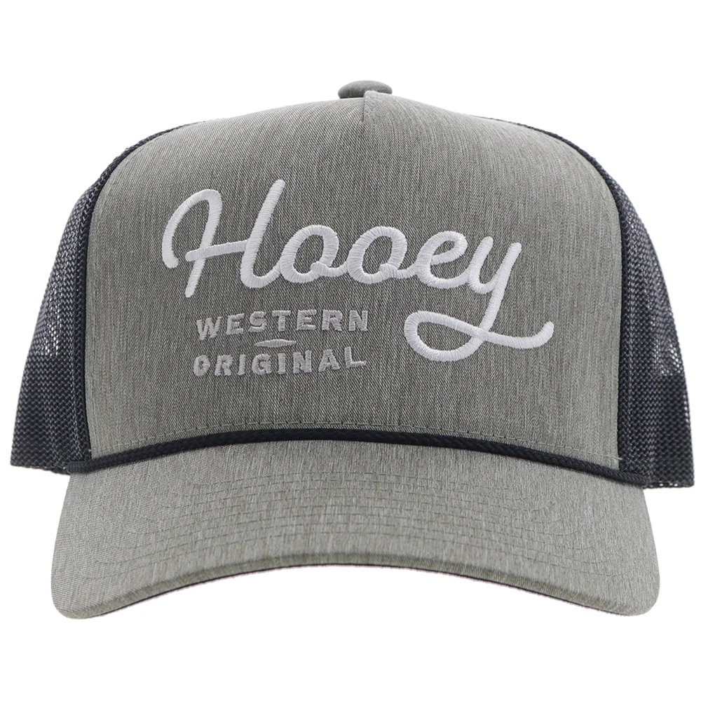 "OG" Hooey Hat Olive/Black w/White Stitching - Image 4