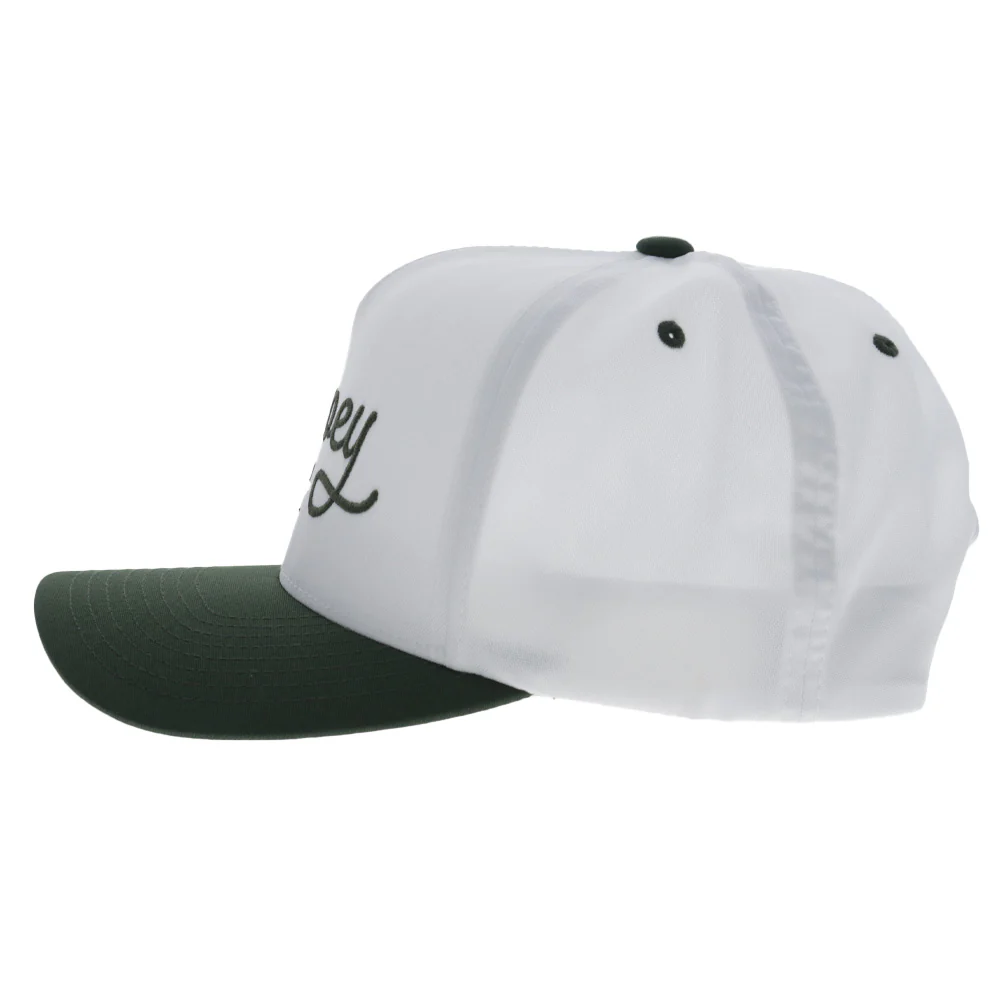 "OG" Hooey Hat White/Green - Image 3