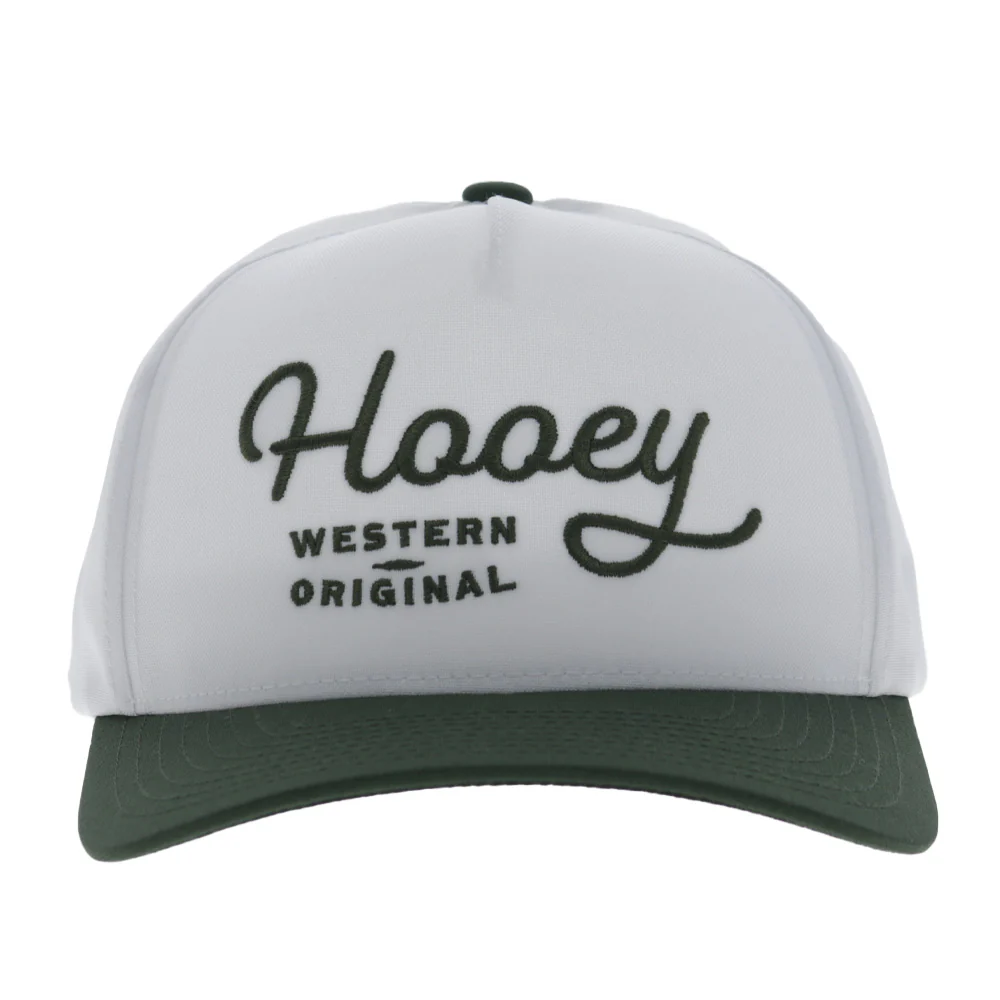 "OG" Hooey Hat White/Green - Image 4