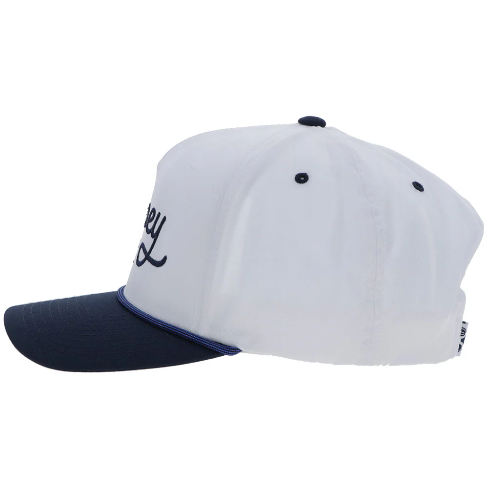 "OG" Hooey Hat White/Navy - Image 3