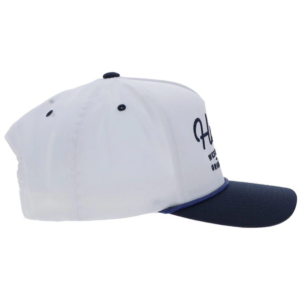 "OG" Hooey Hat White/Navy - Image 4