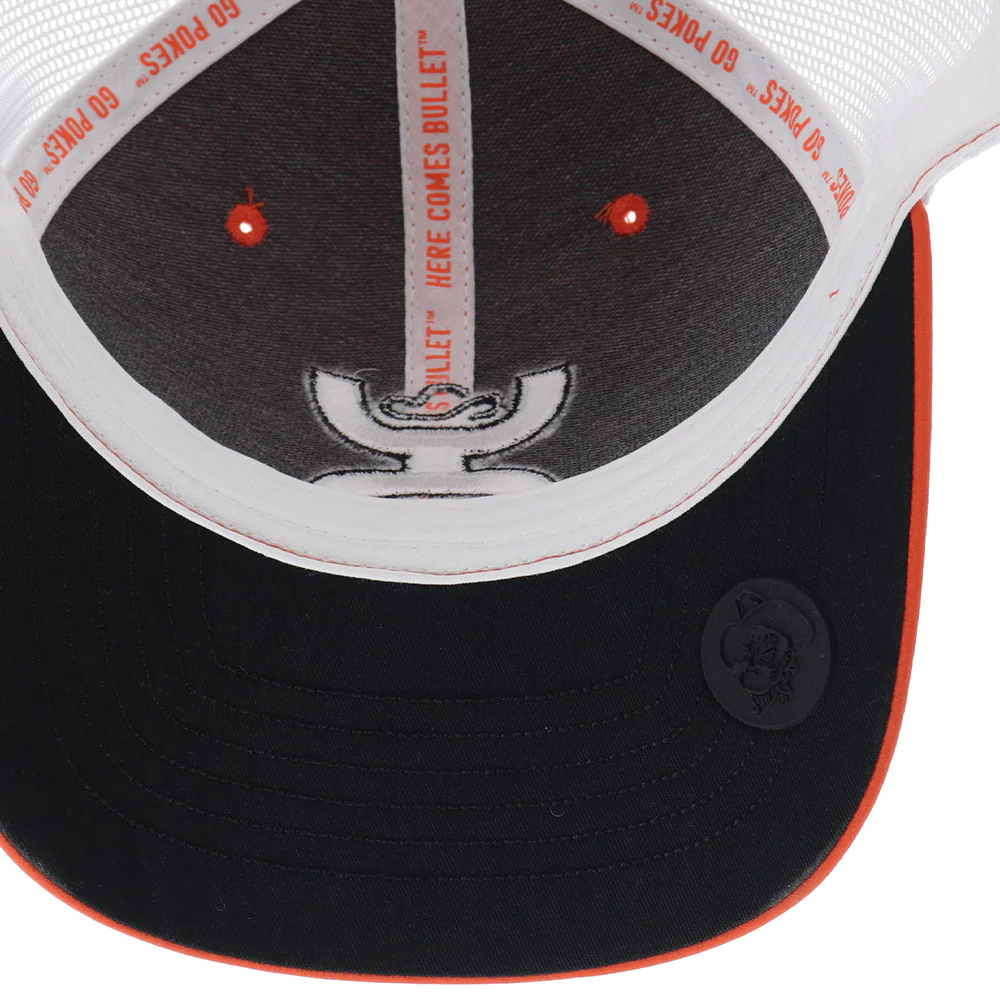 Oklahoma State University Orange/White w/ Hooey Logo - Image 3