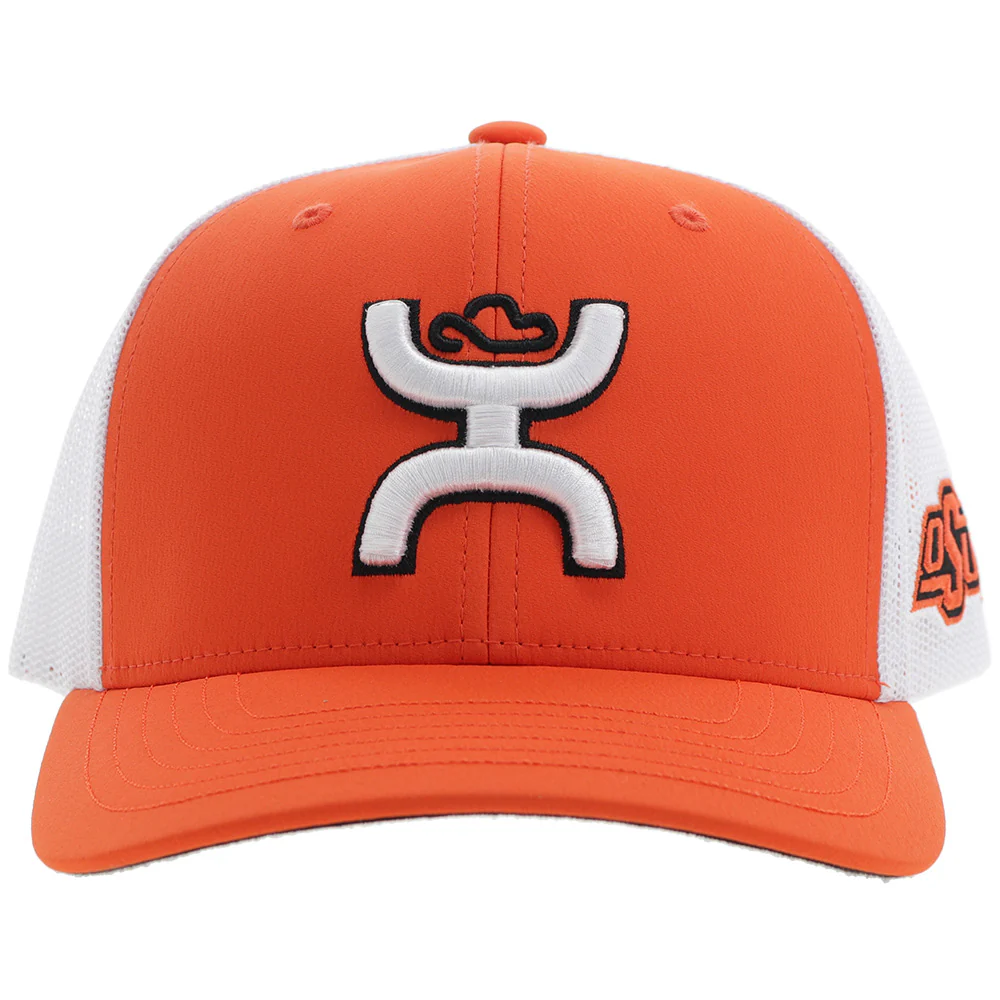 Oklahoma State University Orange/White w/ Hooey Logo - Image 5