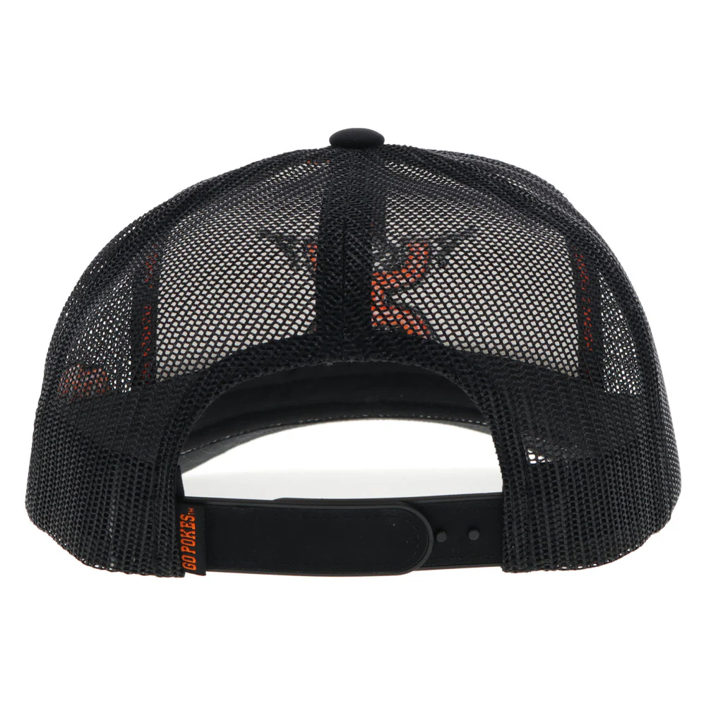 "Oklahoma State" White /Black w/Hooey Logo Hat - Image 2