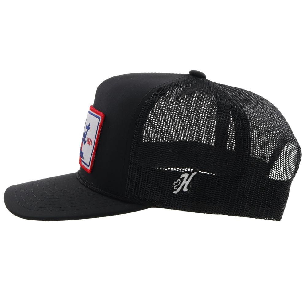 "Pabst Blue Ribbon" Hat, Black - Image 3