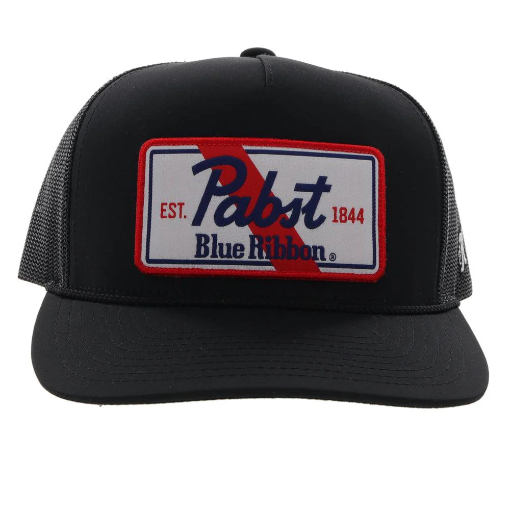 "Pabst Blue Ribbon" Hat, Black - Image 4