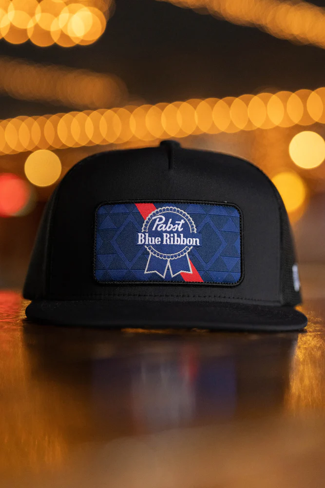 "Pabst Blue Ribbon" Black w/Patch - Image 6