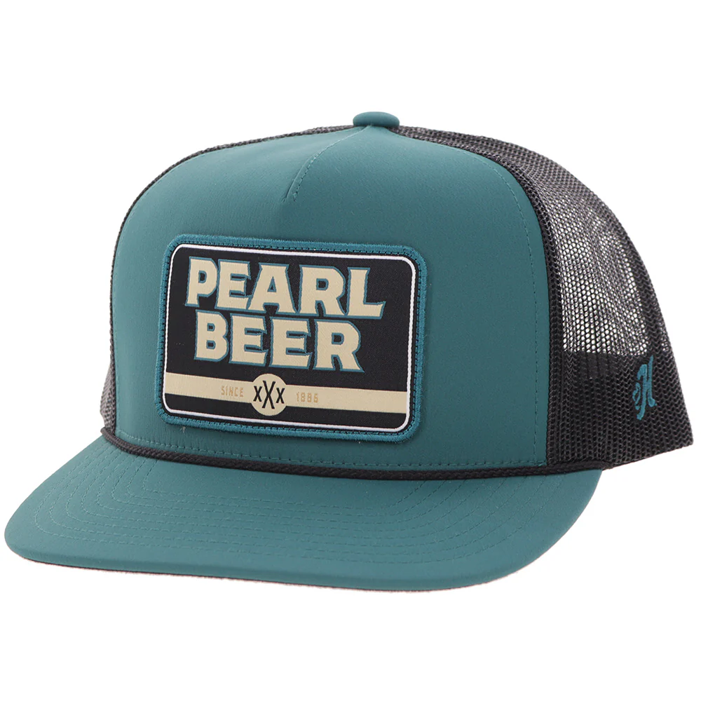"Pearl" Hat Blue/Black