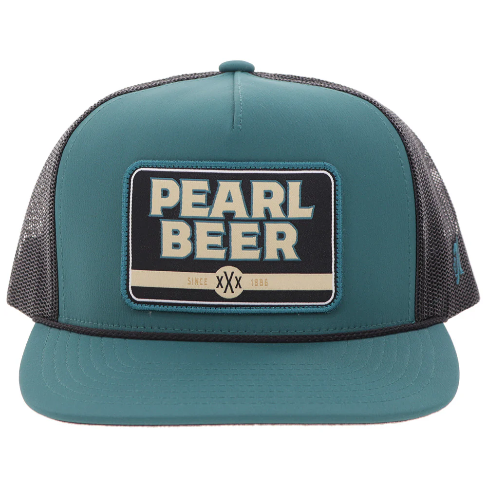 "Pearl" Hat Blue/Black - Image 4