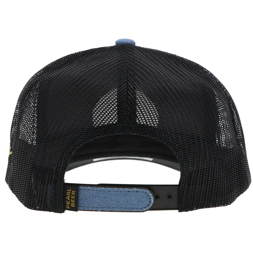"Pearl" Hat Denim/Black - Image 2