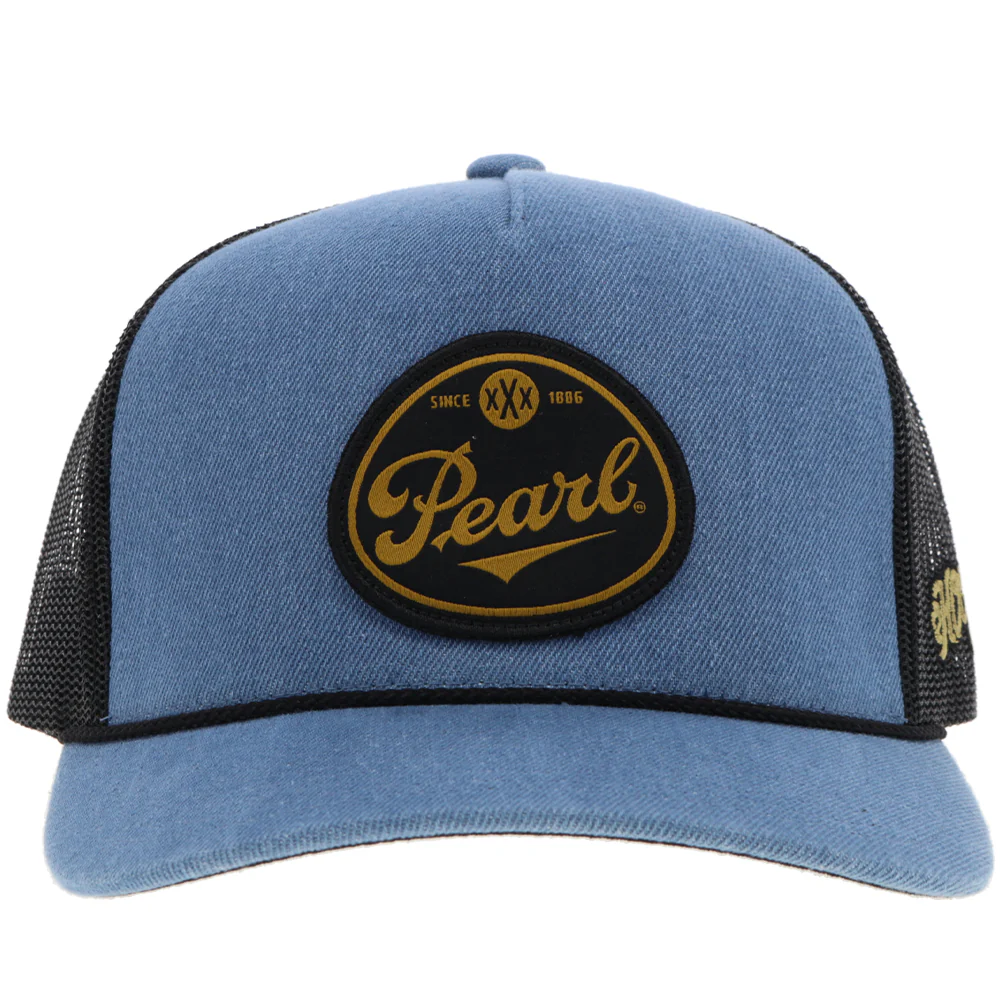 "Pearl" Hat Denim/Black - Image 4