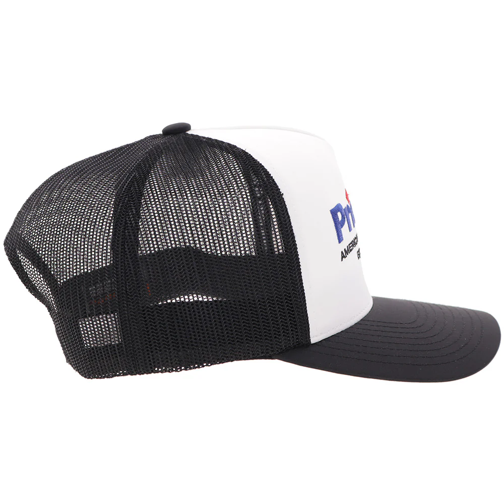 Priefert Hat White/Black - Image 3