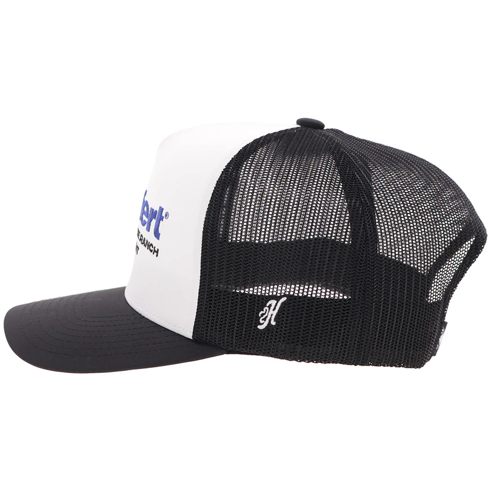 Priefert Hat White/Black - Image 5