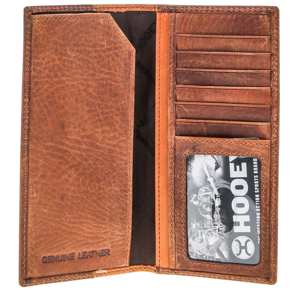 "Punchy Classic" Rodeo Wallet Brown /Tan Leather - Image 2