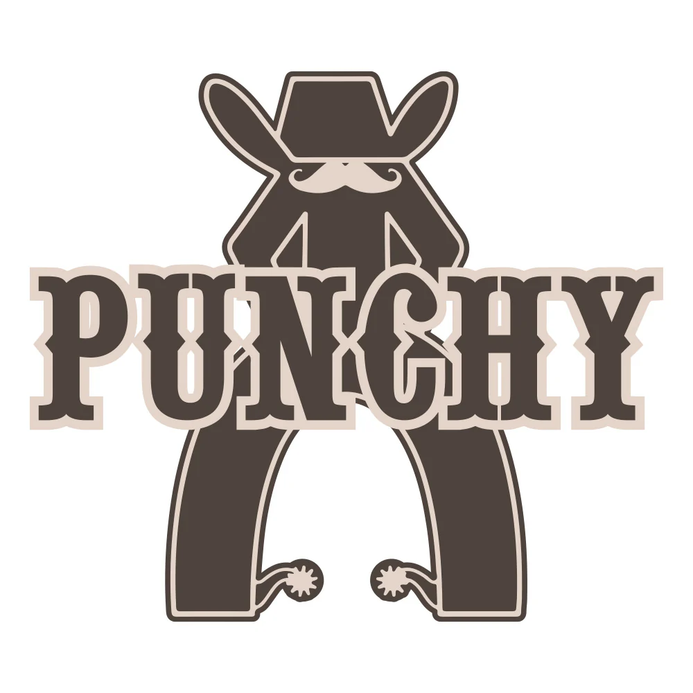Punchy Decal Brown/Tan