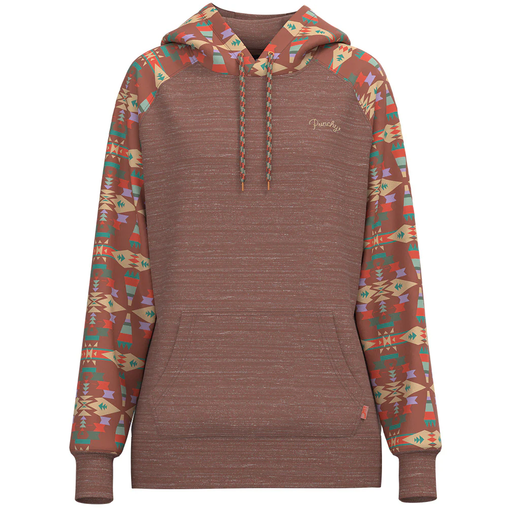 "Punchy Legendary" Light Mahogany w/Aztec Hoody
