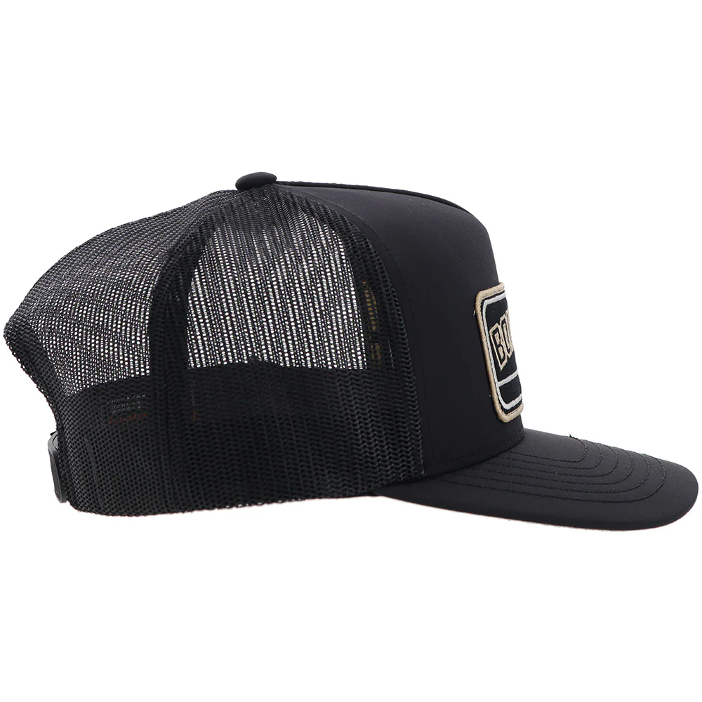 Purdue University Hat Black w/ Rectangle Patch - Image 5
