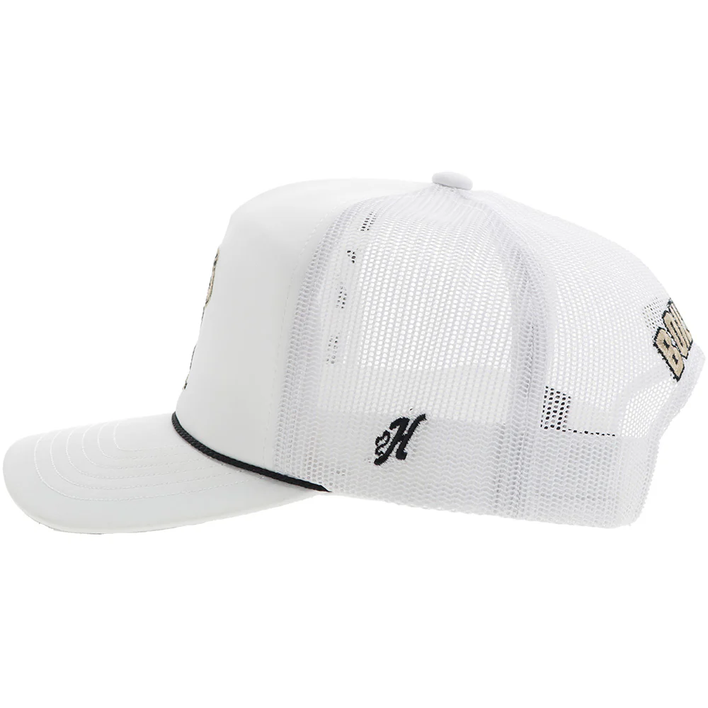 Purdue University Hat White w/ Boilermakers Logo - Image 4