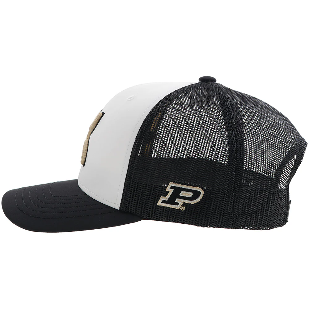 Purdue University White/Black w/Hooey Logo - Image 4