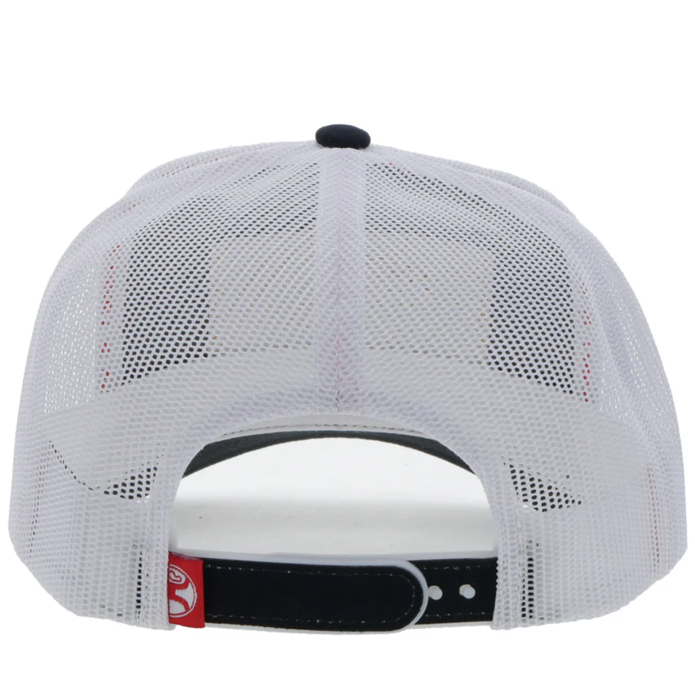 "Rank Stock" Black/White w/Red & Yellow Hat - Image 2