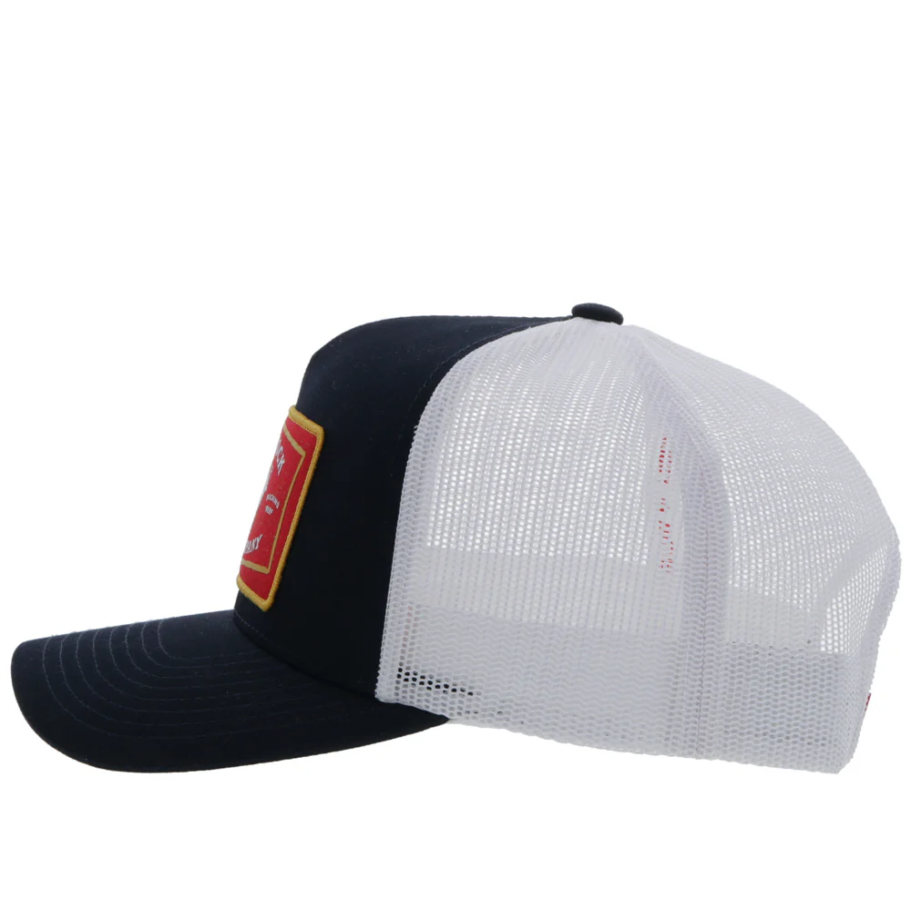 "Rank Stock" Black/White w/Red & Yellow Hat - Image 3