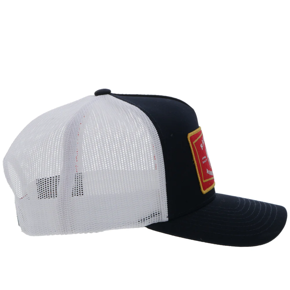 "Rank Stock" Black/White w/Red & Yellow Hat - Image 4