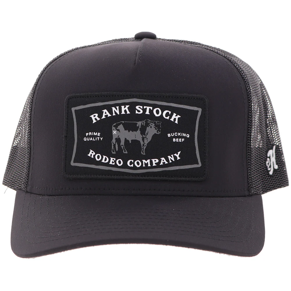 YOUTH "Rank Stock" Hat Black - Image 4