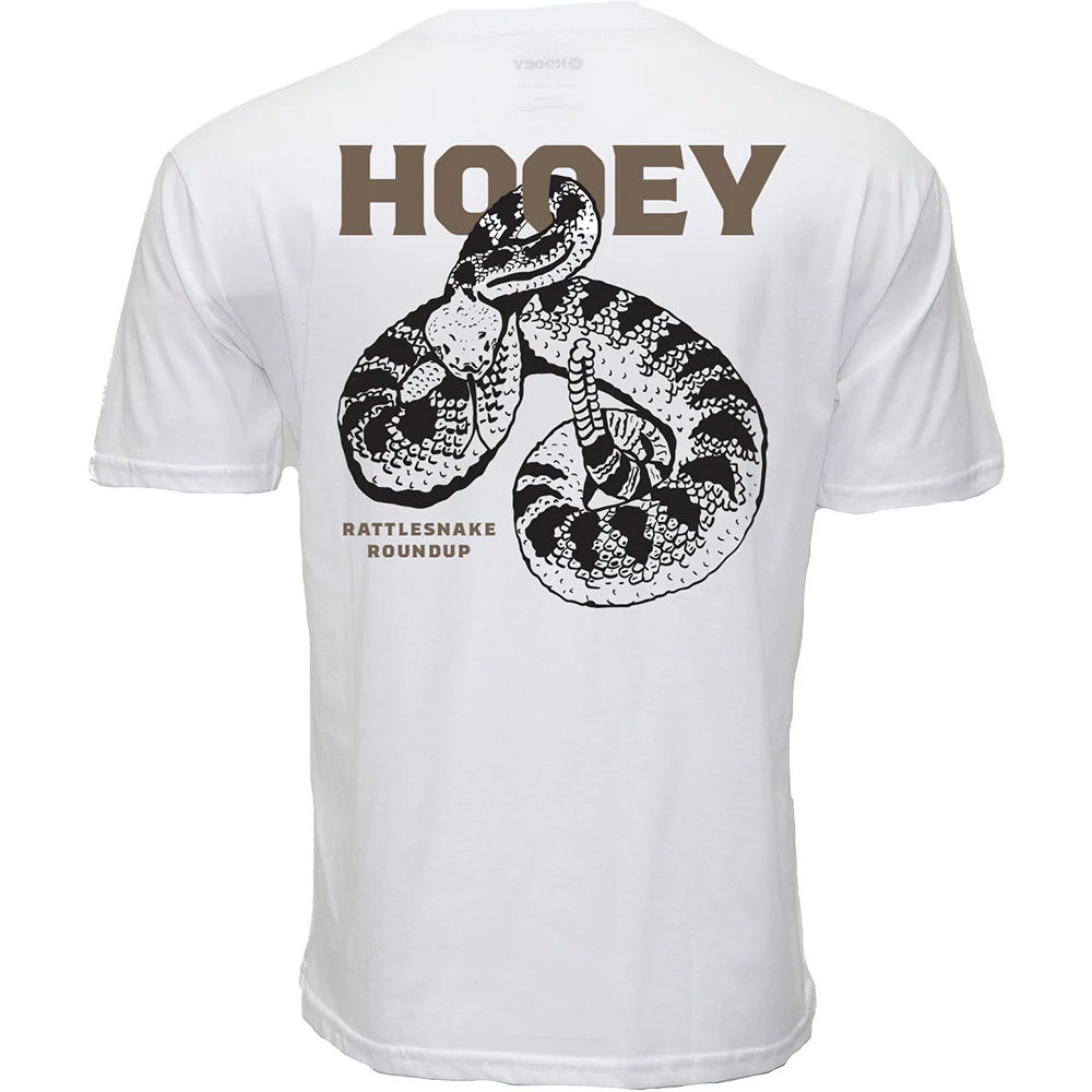 "Rattler" White T-shirt