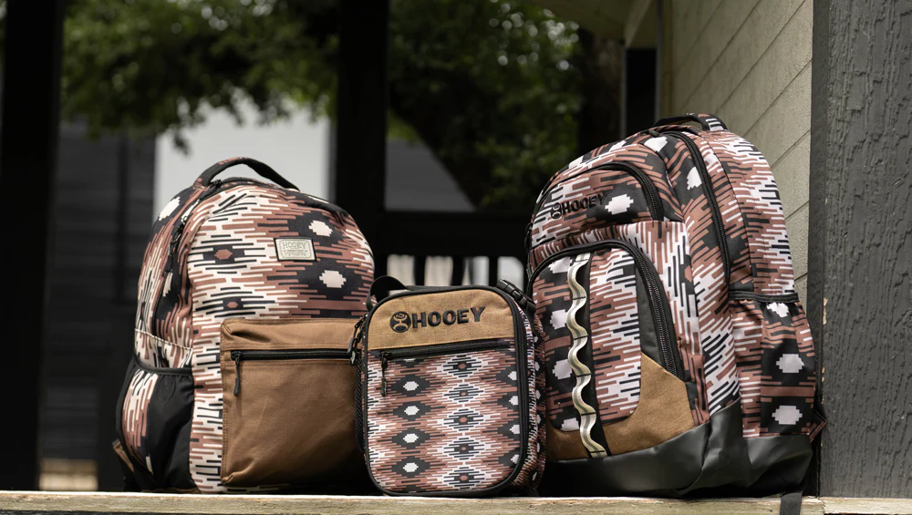 "Recess" Hooey Backpack Brown/Black w/Aztec - Image 5