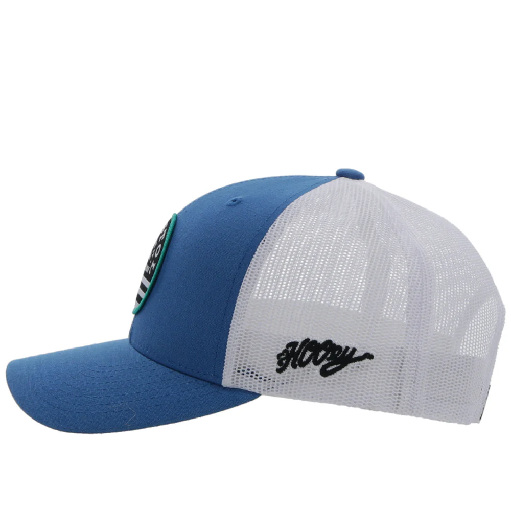 "Resistol" Blue/White Hat - Image 3
