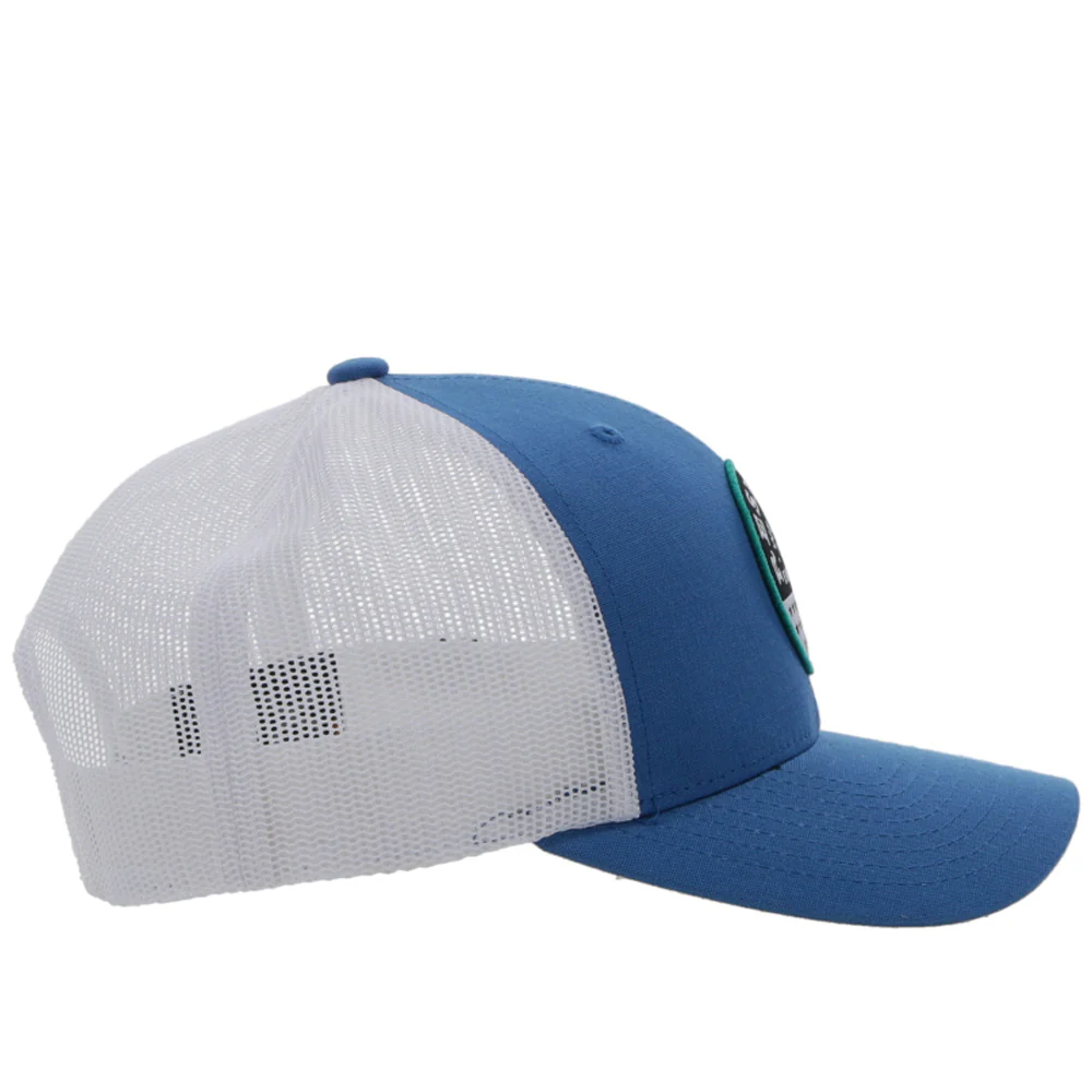 "Resistol" Blue/White Hat - Image 4
