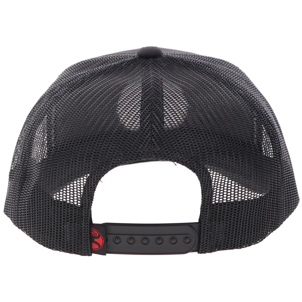 "Resistol" Hat Black w/Circle Patch - Image 2