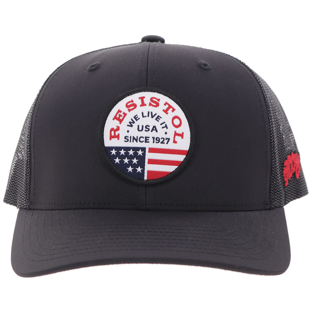 "Resistol" Hat Grey/White - Image 4