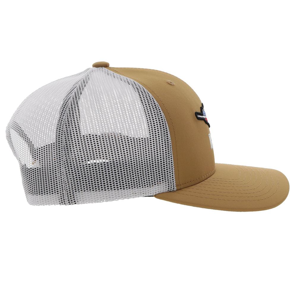 "Resistol" Hat, Tan/White - Image 3